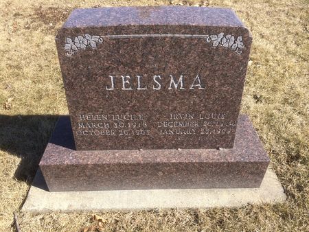 JELSMA, HELEN LUCILE - Marion County, Iowa | HELEN LUCILE JELSMA 