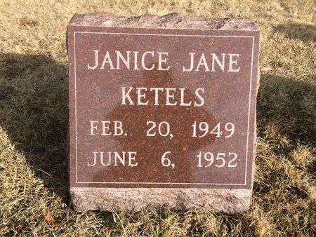 KETELS, JANICE JANE - Marion County, Iowa | JANICE JANE KETELS 