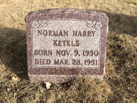 KETELS, NORMAN HARRY - Marion County, Iowa | NORMAN HARRY KETELS 