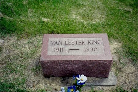 KING, VAN LESTER - Marion County, Iowa | VAN LESTER KING 