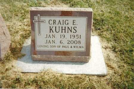 KUHNS, CRAIG E. - Marion County, Iowa | CRAIG E. KUHNS 