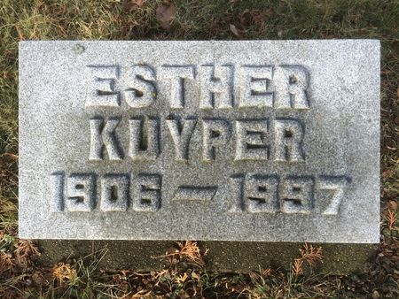 PERRINE KUYPER, ESTHER - Marion County, Iowa | ESTHER PERRINE KUYPER 