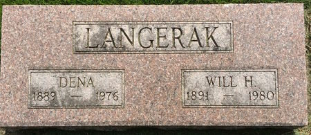 LANGERAK, WILL H. - Marion County, Iowa | WILL H. LANGERAK 