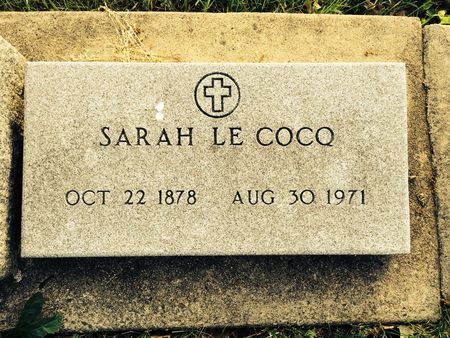 LECOCQ, SARAH - Marion County, Iowa | SARAH LECOCQ 