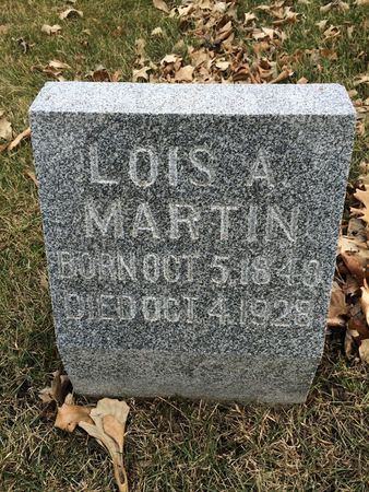MARTIN, LOIS A. - Marion County, Iowa | LOIS A. MARTIN 