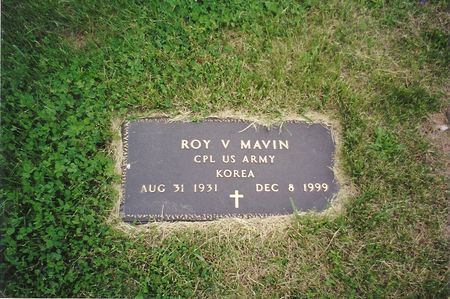 MAVIN, ROY V. - Marion County, Iowa | ROY V. MAVIN 
