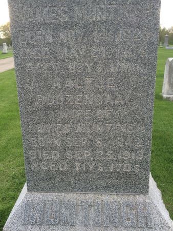 MUNTINGH, JAMES - Marion County, Iowa | JAMES MUNTINGH 