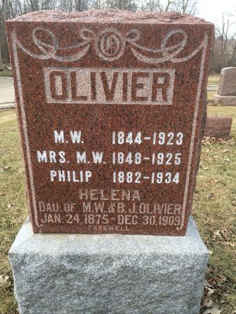 OLIVIER, HELENA - Marion County, Iowa | HELENA OLIVIER 