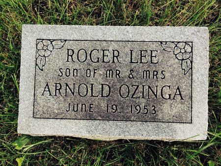 OZINGA, ROGER LEE - Marion County, Iowa | ROGER LEE OZINGA 
