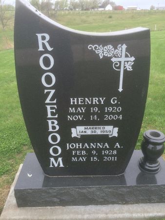 ROOZENBOOM, HENRY G. - Marion County, Iowa | HENRY G. ROOZENBOOM 