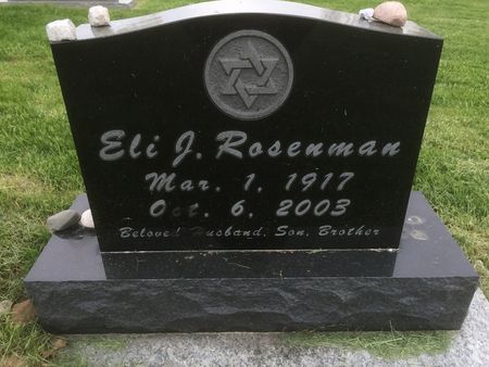 ROSENMAN, ELI J. - Marion County, Iowa | ELI J. ROSENMAN 