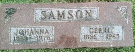 SAMSON, JOHANNA - Marion County, Iowa | JOHANNA SAMSON 