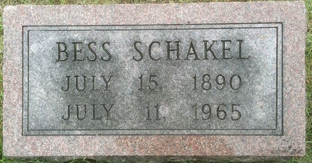 SCHAKEL, BESS - Marion County, Iowa | BESS SCHAKEL 
