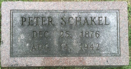 SCHAKEL, PETER - Marion County, Iowa | PETER SCHAKEL 