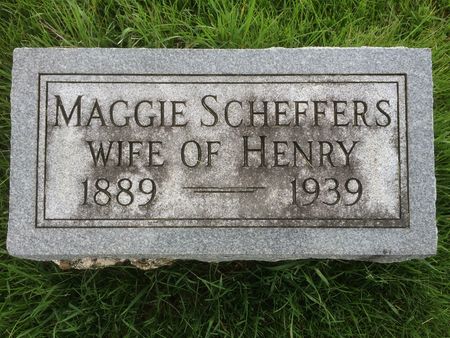 SCHEFFERS, MAGGIE - Marion County, Iowa | MAGGIE SCHEFFERS 