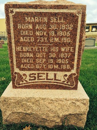 SELL, HENREYETTE - Marion County, Iowa | HENREYETTE SELL 