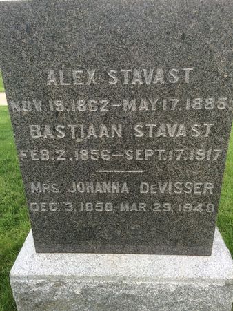STAVAST, ALEX - Marion County, Iowa | ALEX STAVAST 