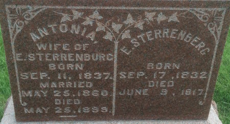 STERRENBURG, ANTONIA - Marion County, Iowa | ANTONIA STERRENBURG 