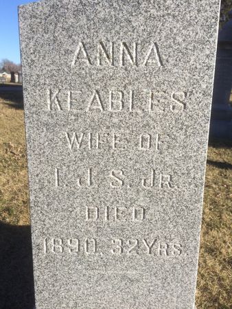 KEABLES STODDARD, ANNA - Marion County, Iowa | ANNA KEABLES STODDARD 