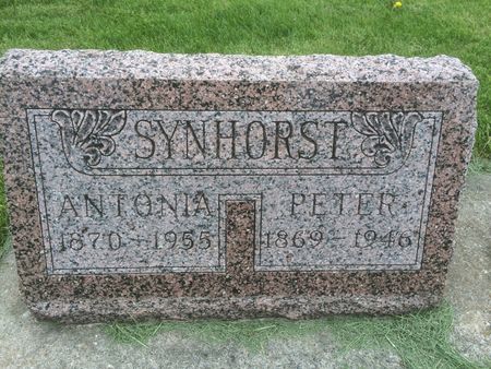 SYNHORST, PETER - Marion County, Iowa | PETER SYNHORST 
