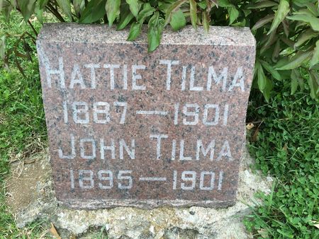 TILMA, HATTIE - Marion County, Iowa | HATTIE TILMA 