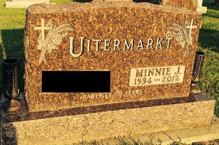 UITERMARKT, MINNIE JEAN - Marion County, Iowa | MINNIE JEAN UITERMARKT 