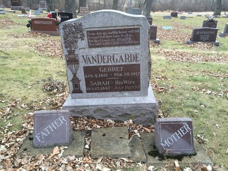 VAN DER GARDE, SARAH - Marion County, Iowa | SARAH VAN DER GARDE 