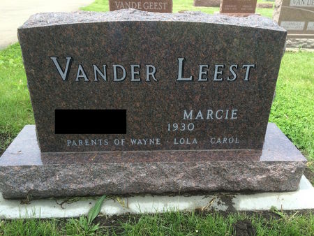 VALSTER VANDER LEEST, MARCIE - Marion County, Iowa | MARCIE VALSTER VANDER LEEST 