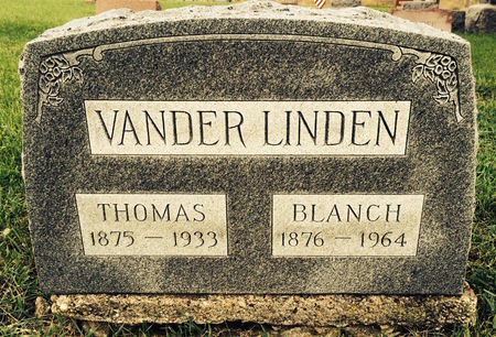 VANDER LINDEN, BLANCH - Marion County, Iowa | BLANCH VANDER LINDEN 