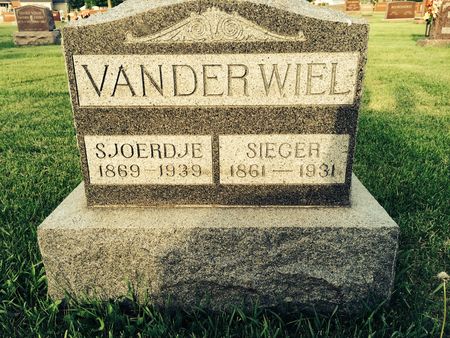 VANDER WIEL, SJOERDJE - Marion County, Iowa | SJOERDJE VANDER WIEL 