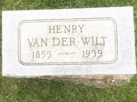 VAN DER WILT, HENRY - Marion County, Iowa | HENRY VAN DER WILT 