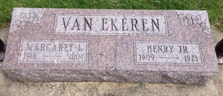VAN EKEREN, MARGARET L. - Marion County, Iowa | MARGARET L. VAN EKEREN 