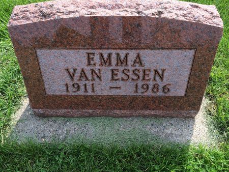 VAN ESSEN, EMMA - Marion County, Iowa | EMMA VAN ESSEN 