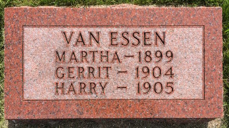 VAN ESSEN, HARRY - Marion County, Iowa | HARRY VAN ESSEN 