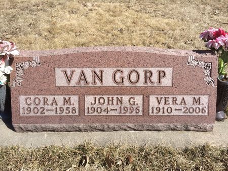 VAN GORP, JOHN G. - Marion County, Iowa | JOHN G. VAN GORP 