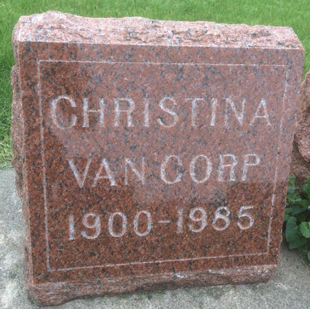 VAN GORP, CHIRSTINA - Marion County, Iowa | CHIRSTINA VAN GORP 