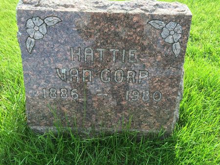 VAN GORP, HATTIE - Marion County, Iowa | HATTIE VAN GORP 