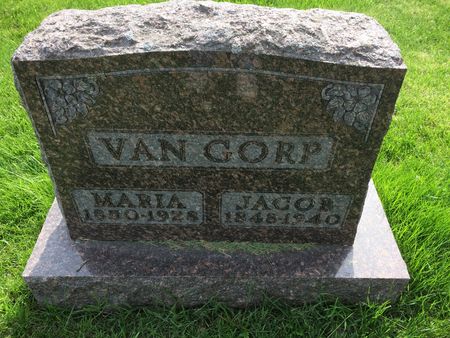 VAN GORP, JACOB - Marion County, Iowa | JACOB VAN GORP 