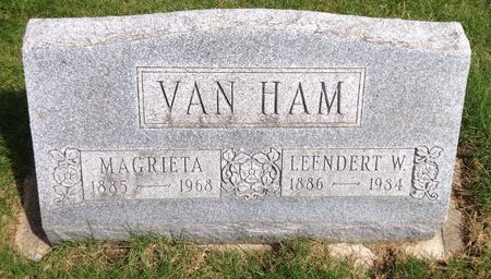 VAN HAM, MAGRIETA - Marion County, Iowa | MAGRIETA VAN HAM 