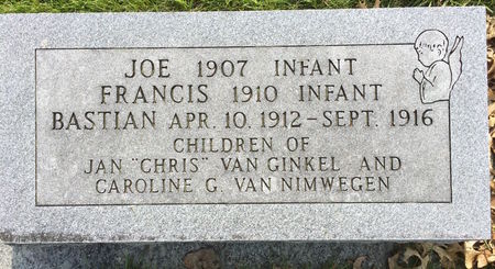 VAN NIMWEGEN, FRANCIS - Marion County, Iowa | FRANCIS VAN NIMWEGEN 