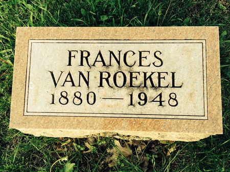 VAN ROEKEL, FRANCES - Marion County, Iowa | FRANCES VAN ROEKEL 