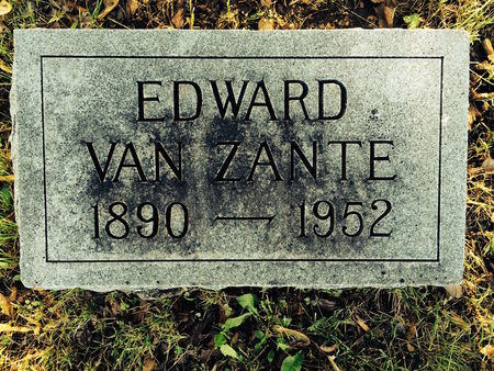 VAN ZANTE, EDWARD - Marion County, Iowa | EDWARD VAN ZANTE 