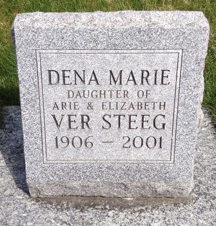 VER STEEG, DENA MARIE - Marion County, Iowa | DENA MARIE VER STEEG 
