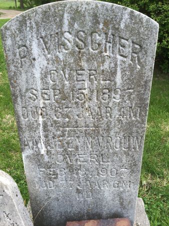 VISSCHER, P - Marion County, Iowa | P VISSCHER 