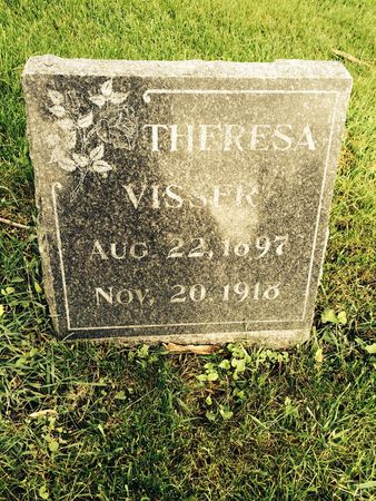 VISSER, THERESA - Marion County, Iowa | THERESA VISSER 