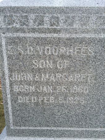 VOORHEES, ELBERT STOTOPH DUMONT - Marion County, Iowa | ELBERT STOTOPH DUMONT VOORHEES 