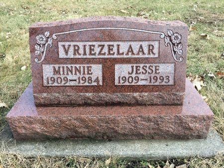 VRIEZELAAR, MINNIE - Marion County, Iowa | MINNIE VRIEZELAAR 