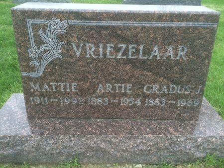 VRIEZELAAR, ARTIE - Marion County, Iowa | ARTIE VRIEZELAAR 