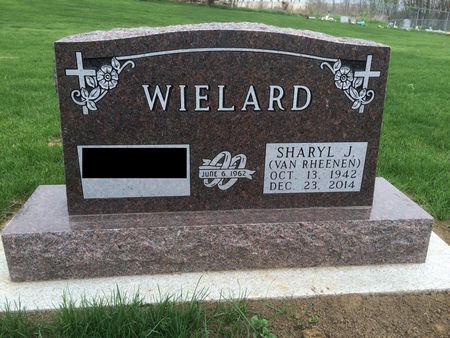 VAN RHEENEN WIELARD, SHARYL J. - Marion County, Iowa | SHARYL J. VAN RHEENEN WIELARD 