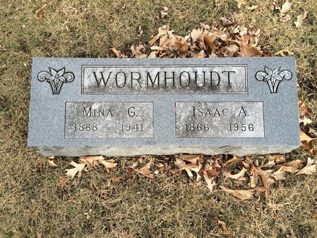 WORMHOUDT, MINA G. - Marion County, Iowa | MINA G. WORMHOUDT 